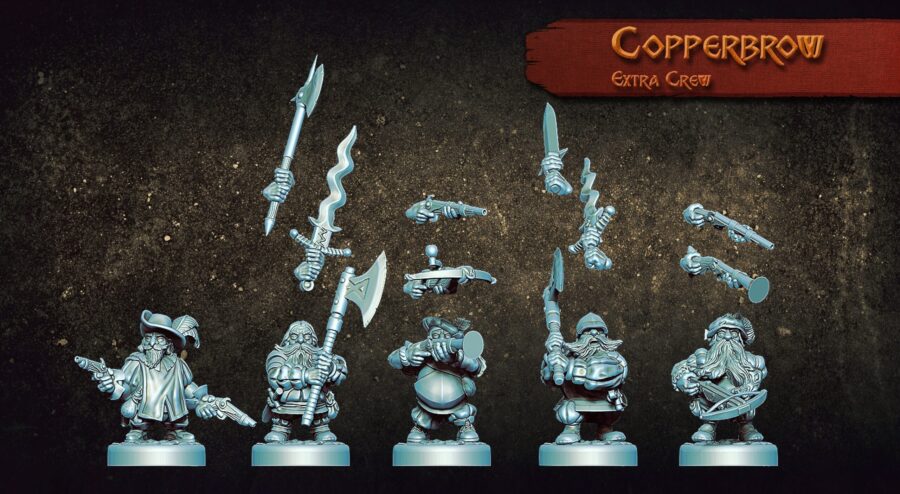 Copperbrow Dwarves Extra Crew - Image 2