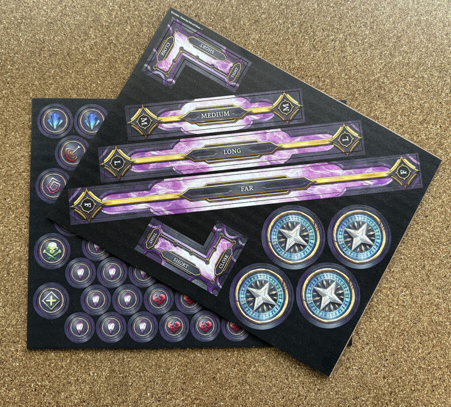Rivenstone Rulebook, Tokens and Dice - Image 4